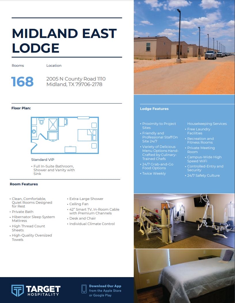 Download the Midland East Lodge Brochure